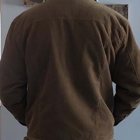 Men's Harvest Gear Fleeced Lined Corduroy Jacket - Picture 2 of 5